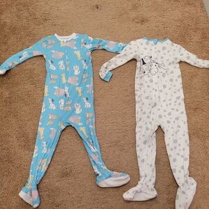 Disney 101 Dalmatians Blue and White Kids Footies